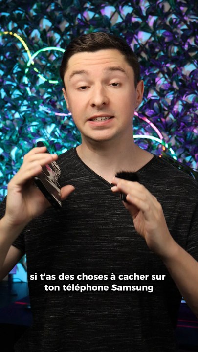 Comment sécuriser une dossier sur ton smartphone samsung ! #astuce #astuces #tech #smartphone #android #samsung
