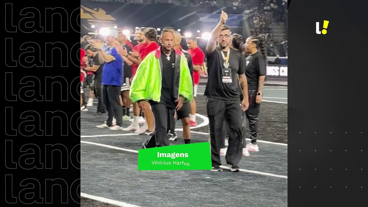 Neymar aparece de visual novo na final da Kings League