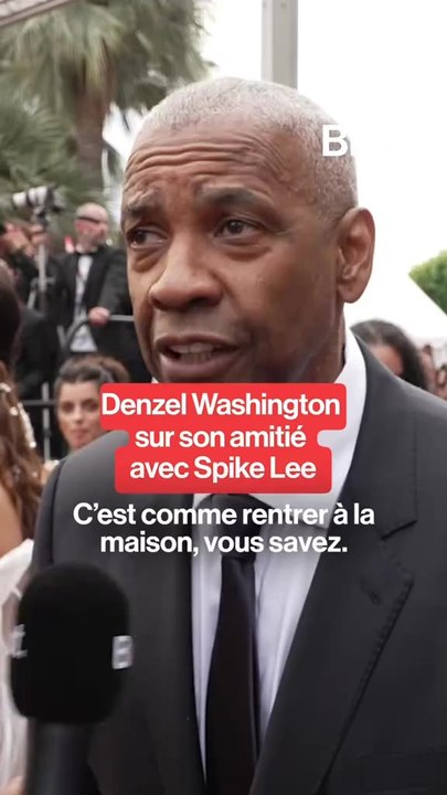 Denzel Washington répond à Brut.