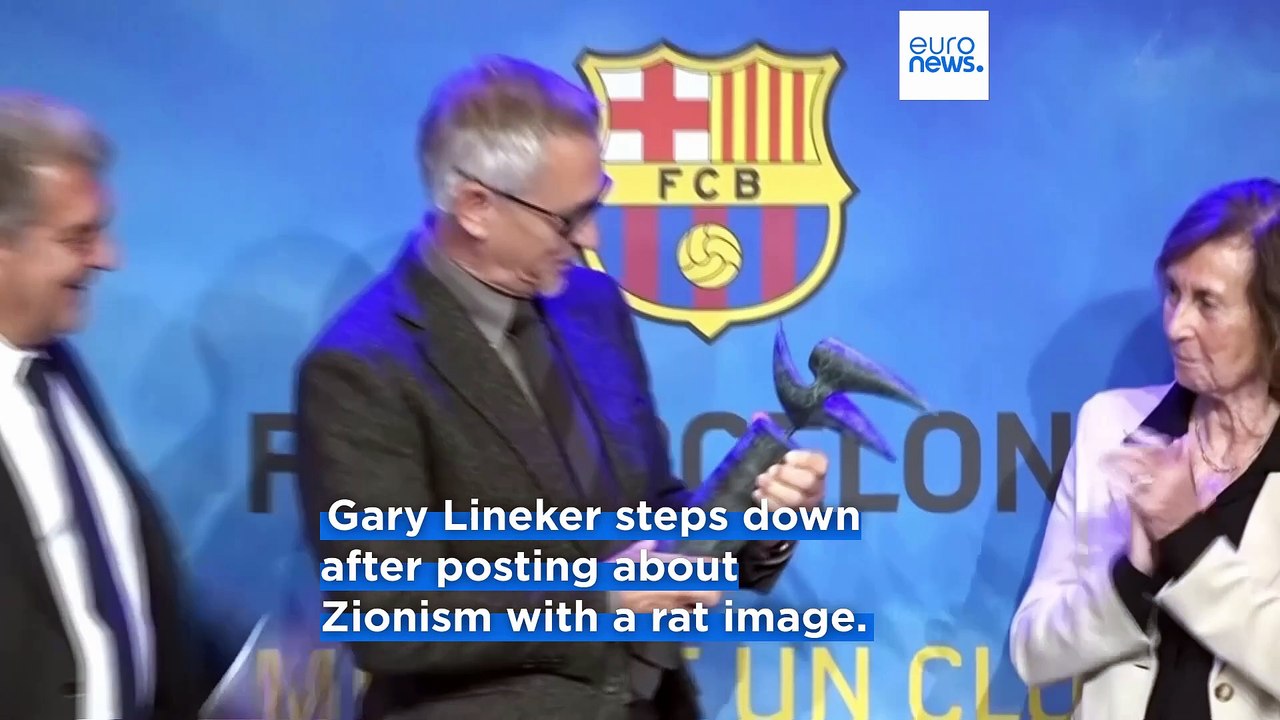 Gary Lineker to step down from the BBC after sharing social media post on Zionism