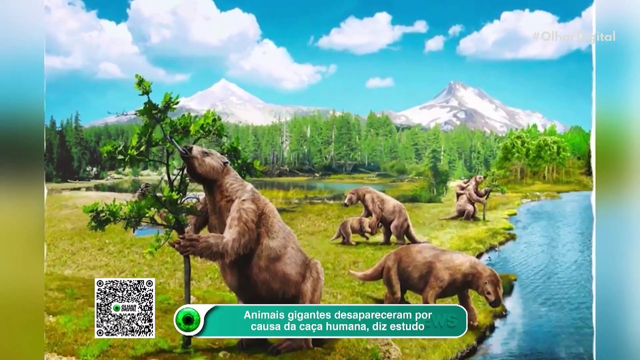 Razões do desaparecimento de animais gigantes na Terra