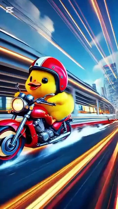 Yellow chick accident 💛#chicks #shorts #ai #aiart #cuteanimal #chicklove