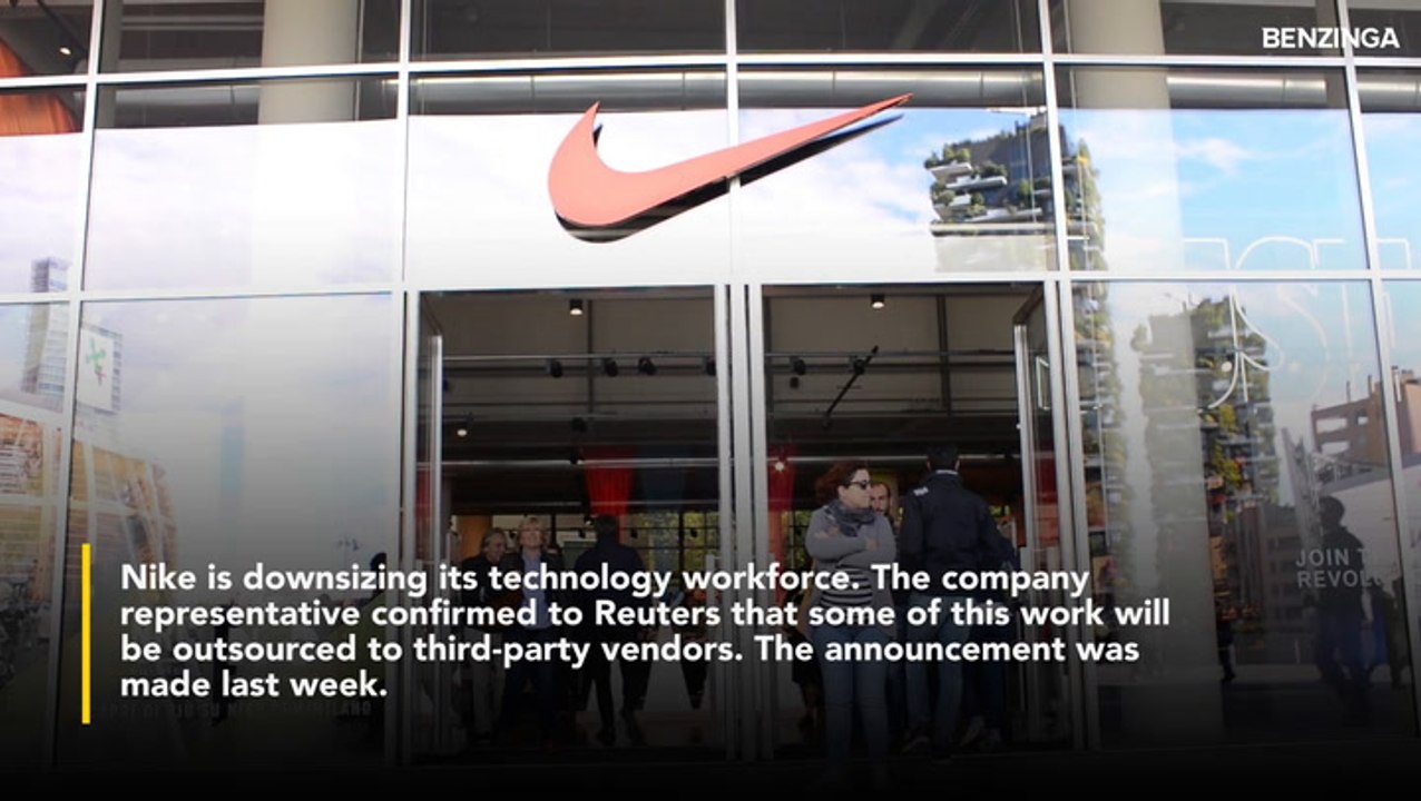 Nike Lays Off Tech Workers, Shifts Focus To Outsourcing Amid Sales Slump