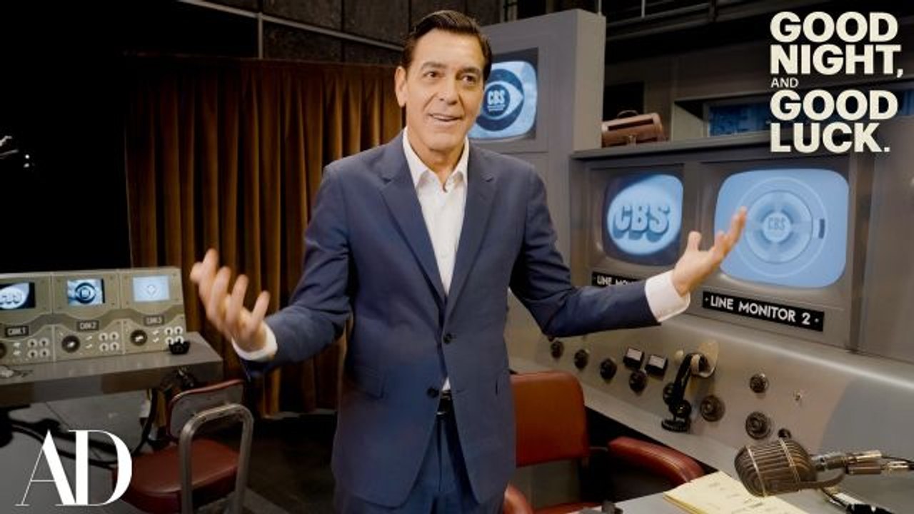 Touring the ‘Good Night, and Good Luck’ Broadway Set (ft. George Clooney)