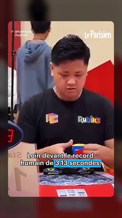 Cette machine peut résoudre un Rubik's cube en un clin d'œil