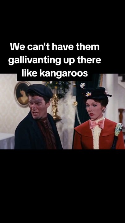 L'anglais dans Mary Poppins : gallivanting ?