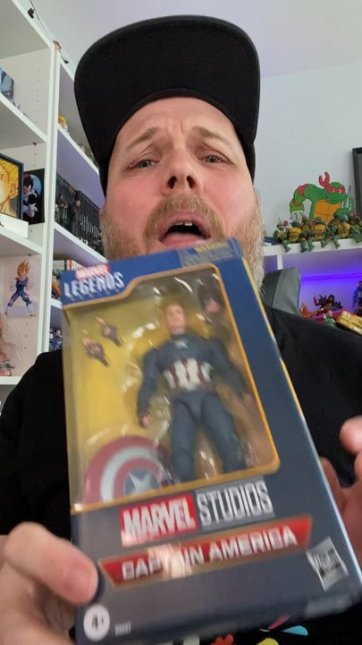 Unboxing captain America marvel legends hasbro pulse