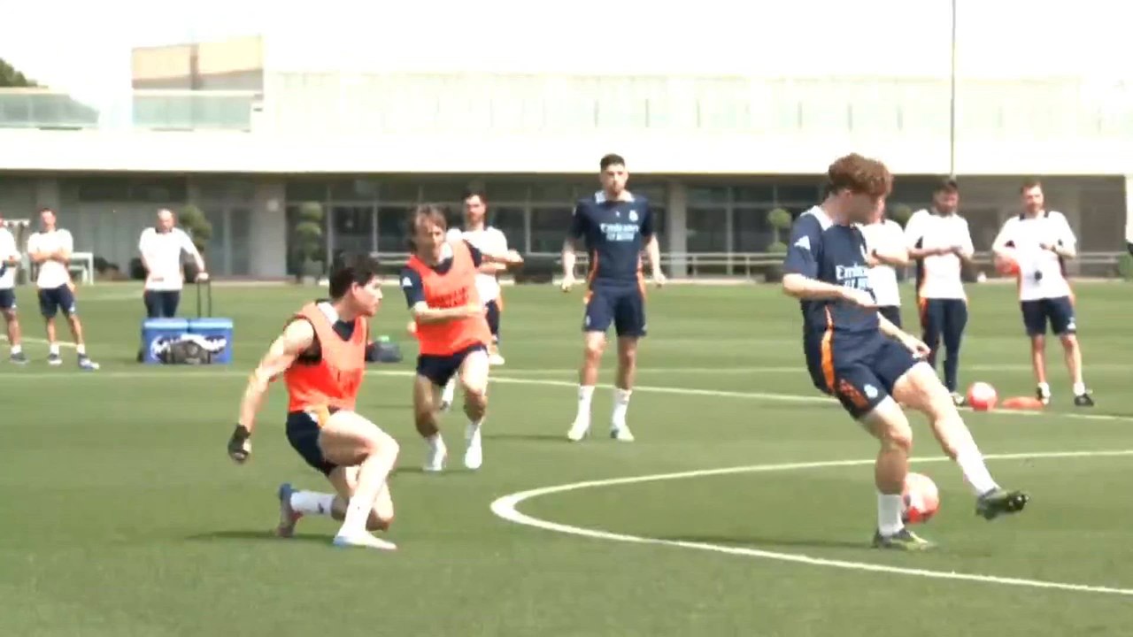 El Real Madrid prepara el partido contra la Real Sociedad