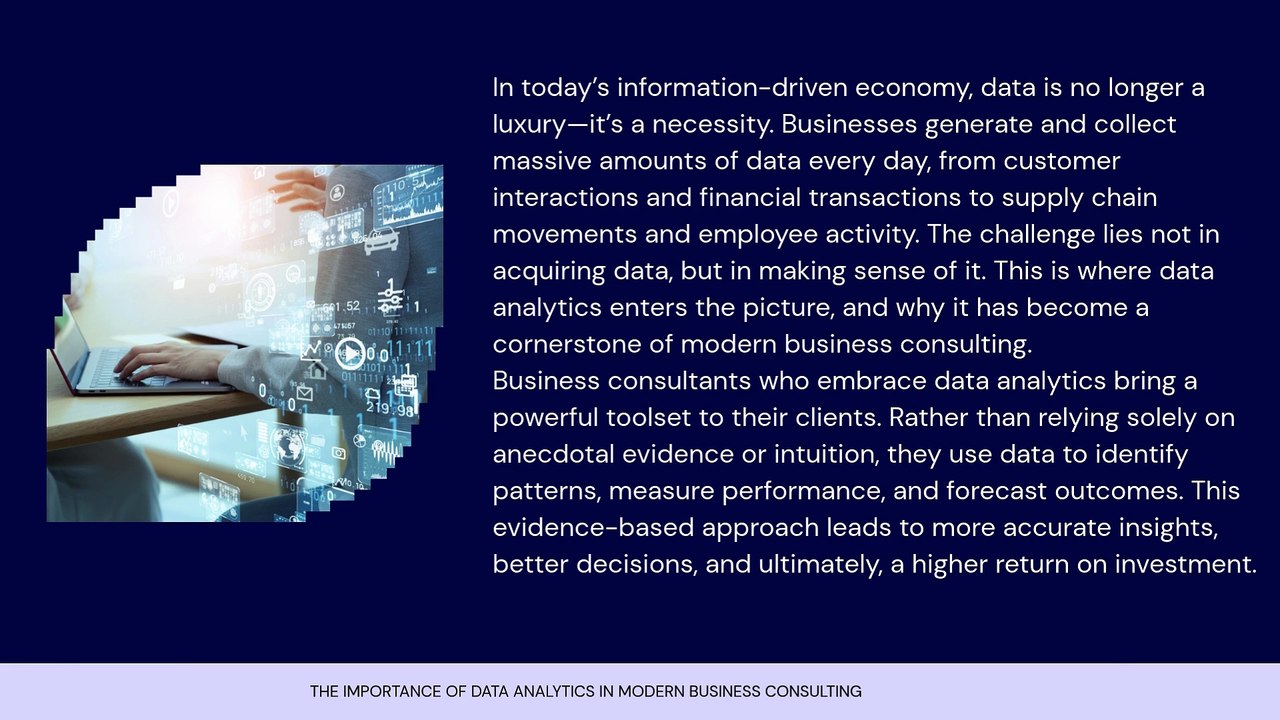 Data Analytics in Modern Business Consulting | Scott Gelbard