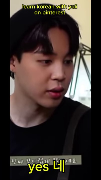 Learn Korean with BTS JIMIN!!!!
