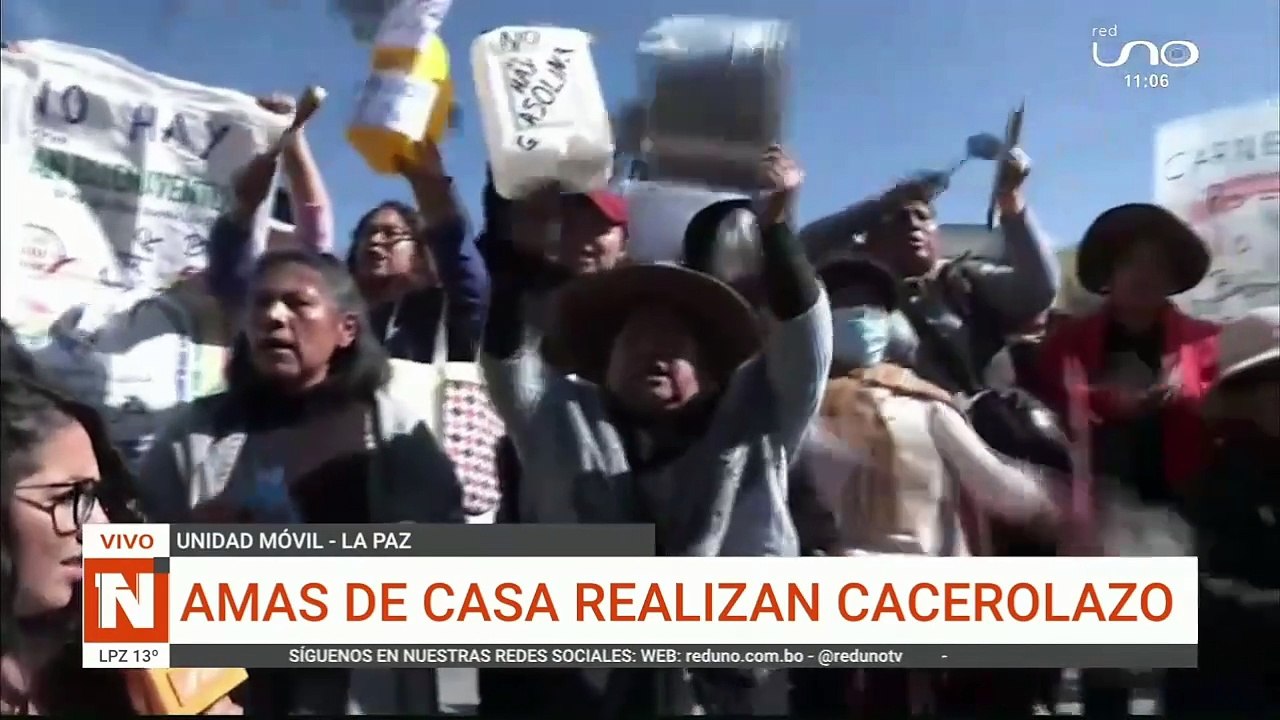 CACEROLAZO PLAZA MURILLO