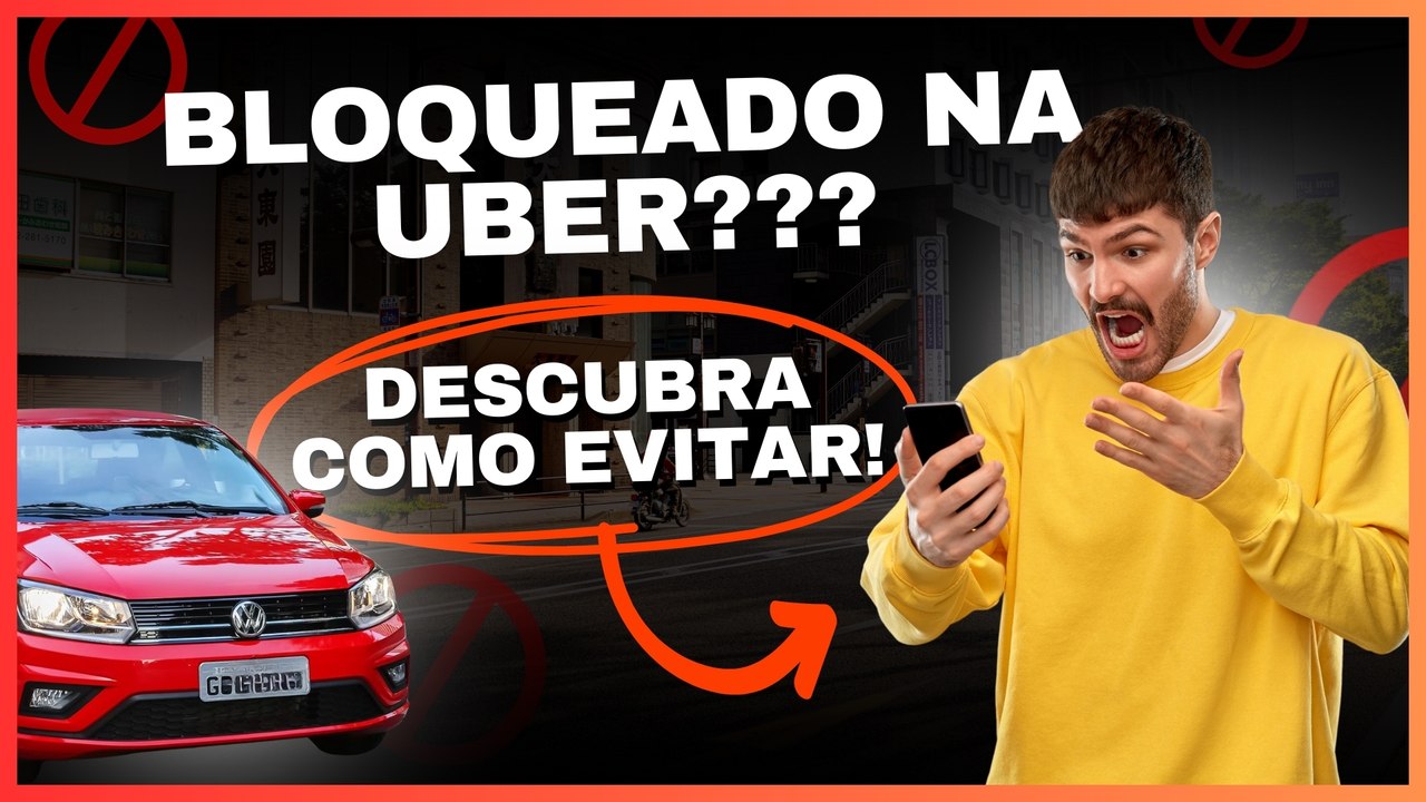 NOVA REGRA pode fazer UBER TE BLOQUEAR: Veja o que te FAZ PERDER NOTA e como se PROTEGER