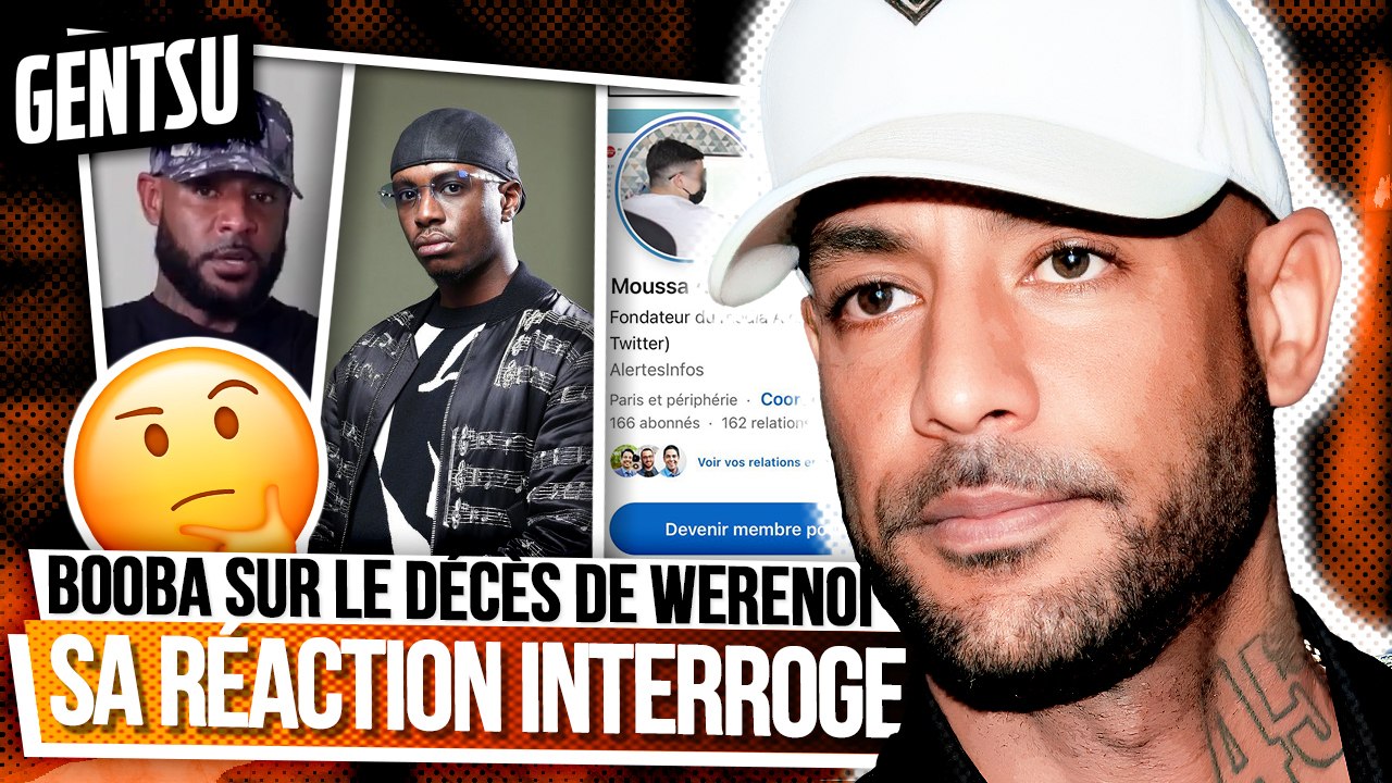 Werenoi décédé : la réaction de Booba interroge 😬
