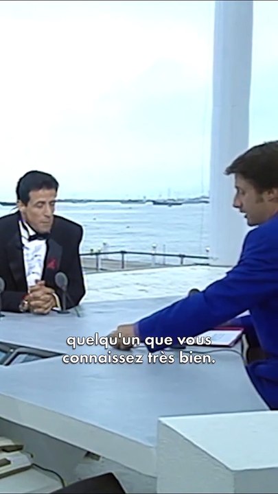 Flashback : on est en 1995, sur le plateau du Festival de Cannes où  Stallone rencontre...