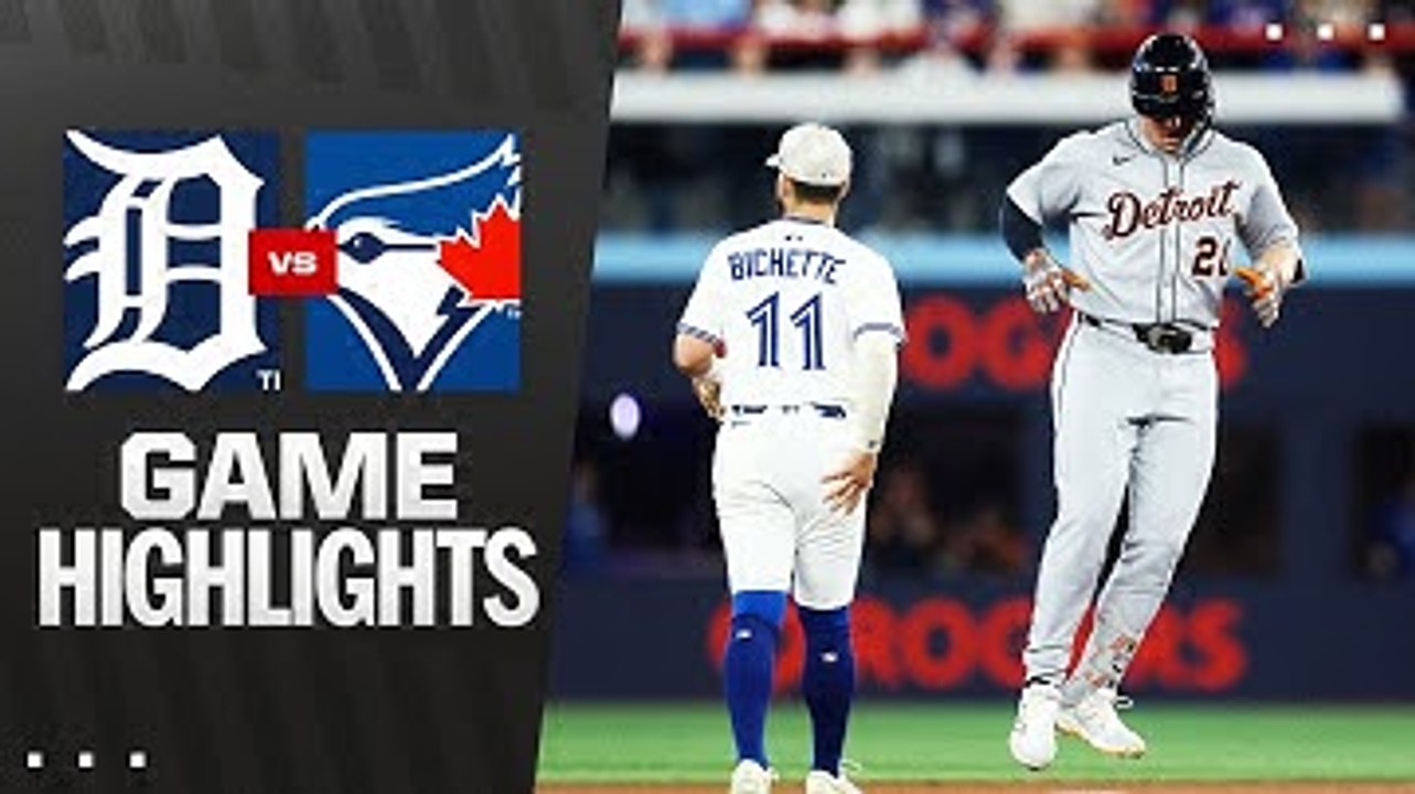 Tigers vs. Blue Jays Game Highlights (5/18/25) | MLB Highlights