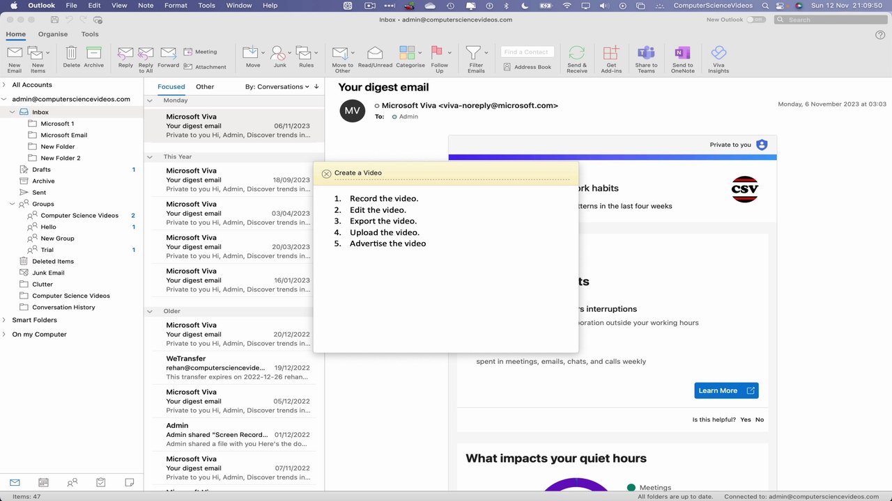 Creating a New Note in Microsoft Outlook on Mac/Desktop - Basic Tutorial