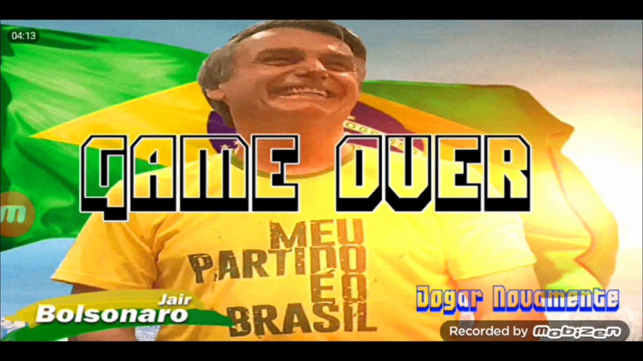 Bolsonaro Terror do PT game over música mudar Brasil mudar Brasil mudar de verdade