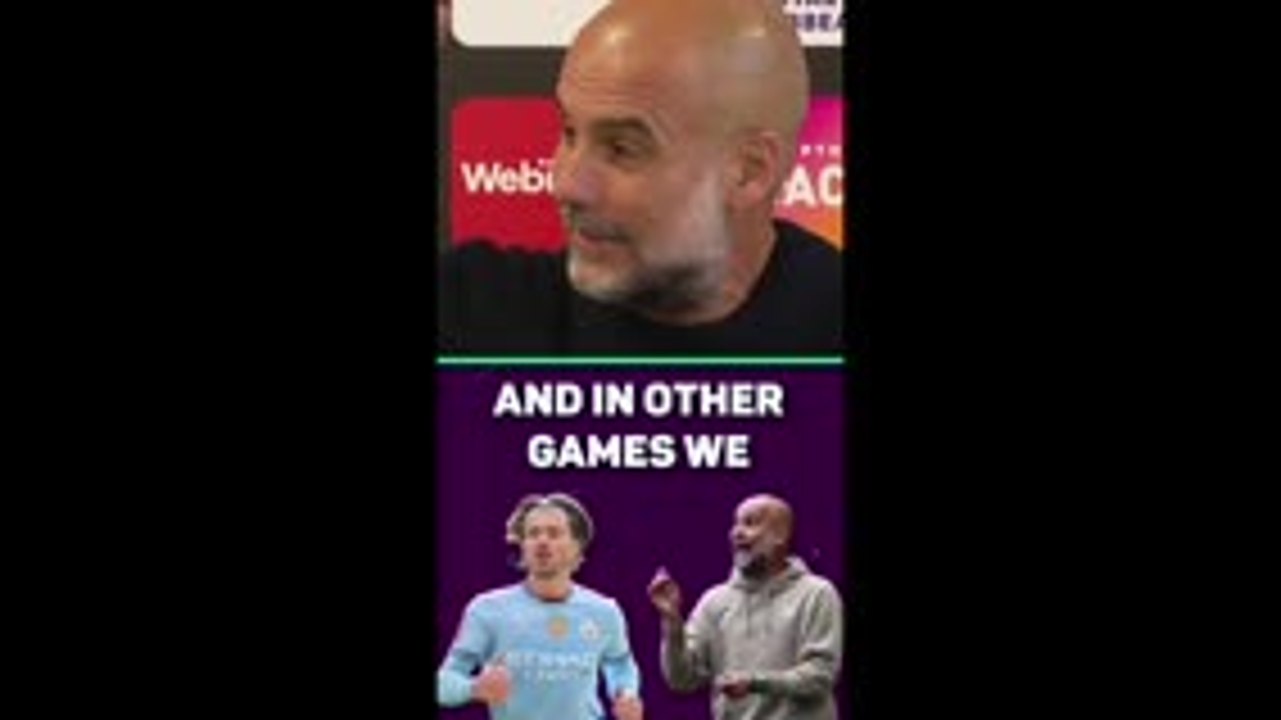 No fall out with Grealish!