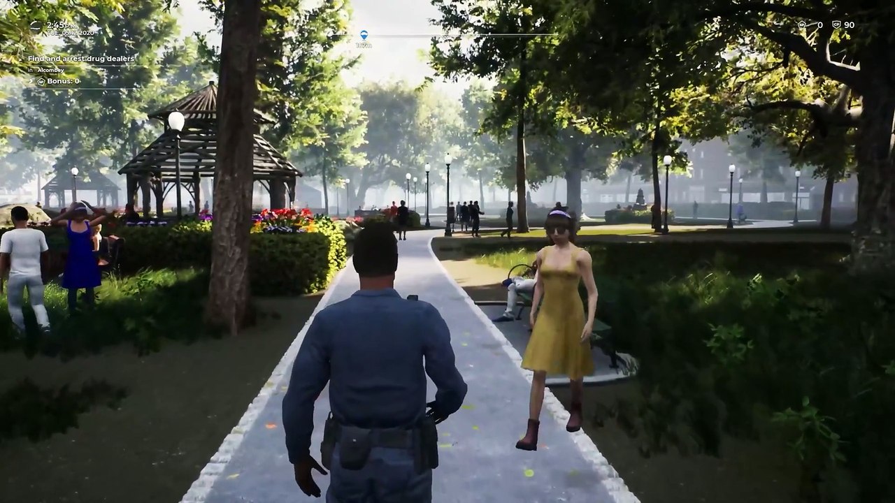 Police Simulator Patrol Officers Trailer