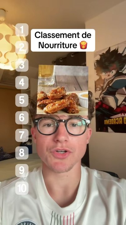 Classement de nourriture #nourriture #bouffe #classement