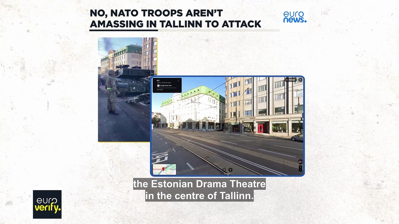 Fact-checking false claims NATO troops are preparing to attack Russia from Estonia