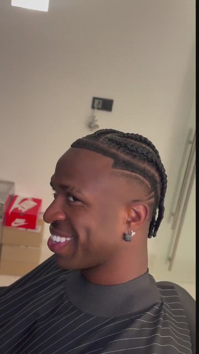 El cambio de look de Vinicius Jr