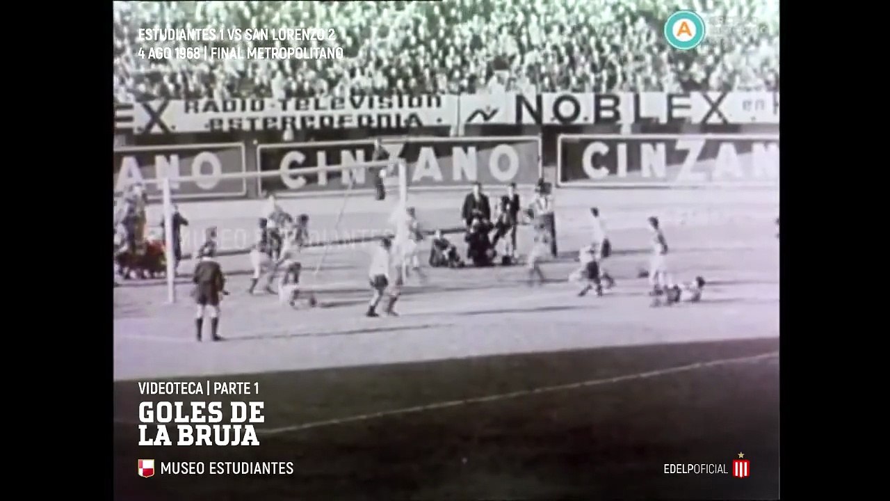 GOLES DE LA BRUJA VERON - Estudiantes de La Plata - Museo Estudiantes PARTE 1