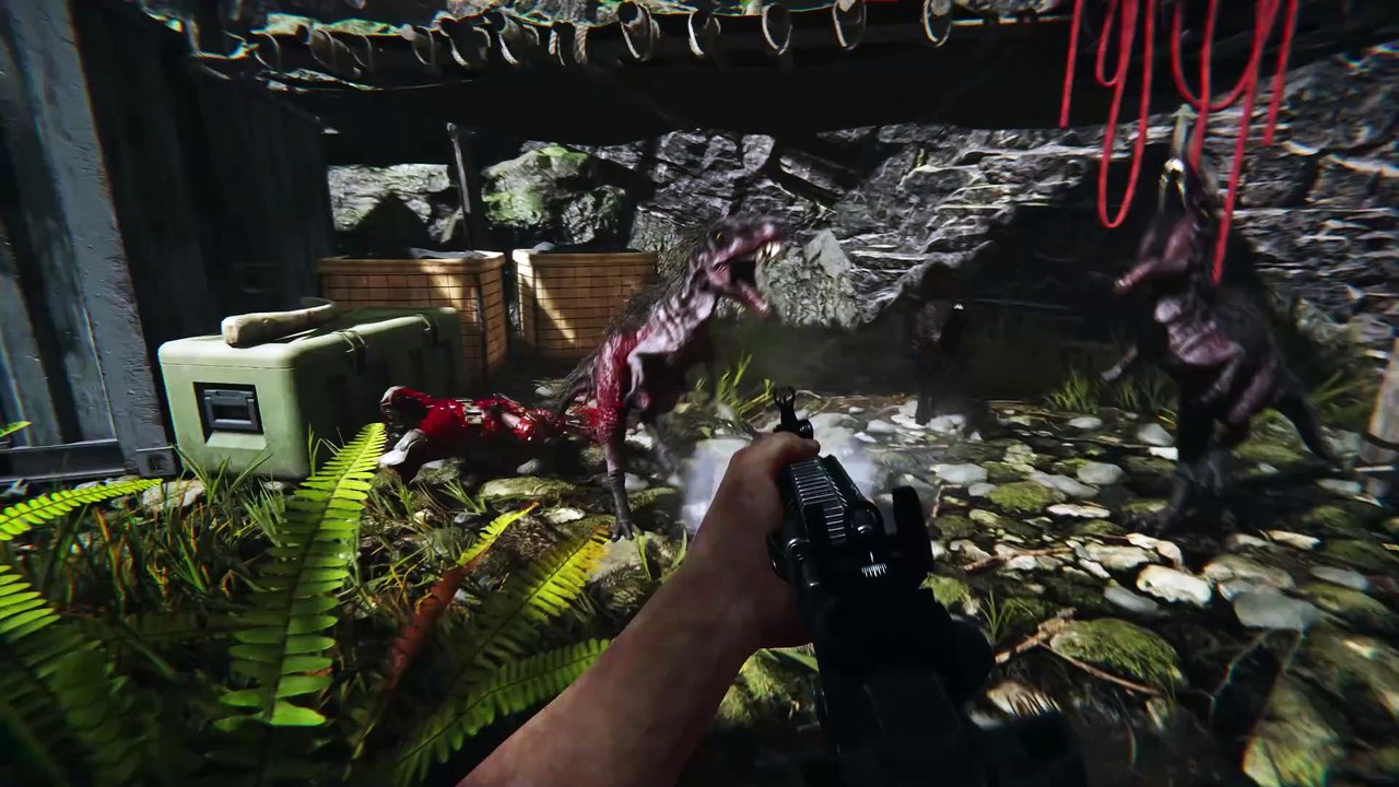 Ferocious: Intense Dinosaur FPS & Survival Gameplay Trailer 🎮
