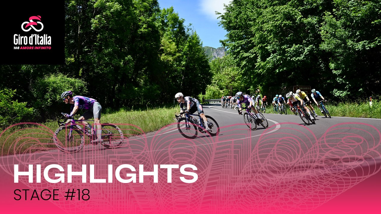 Giro d'Italia 2025 | Stage 18: Highlights