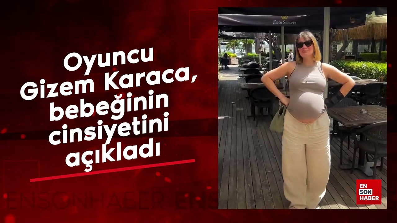 Oyuncu Gizem Karaca, bebeğinin cinsiyetini açıkladı