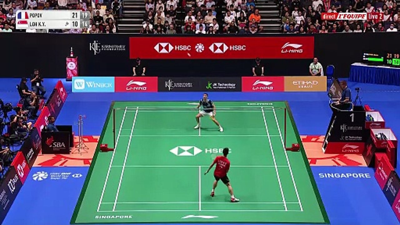 Christo Popov file en demi-finale - Badminton - Open de Singapour
