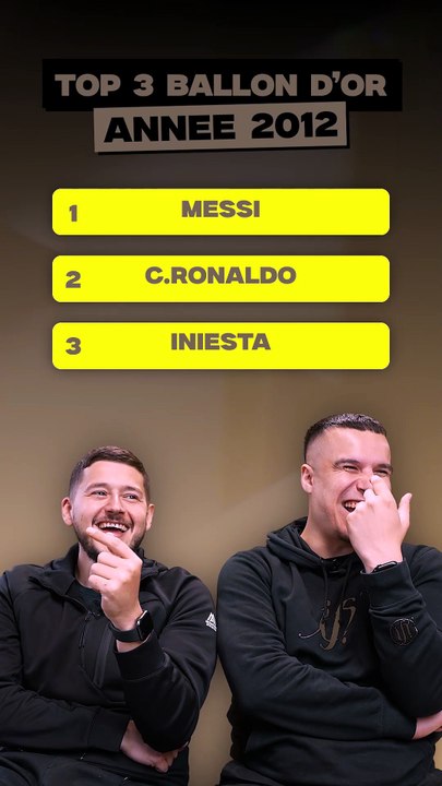 Devine le TOP 3 (FACILE 🤣)