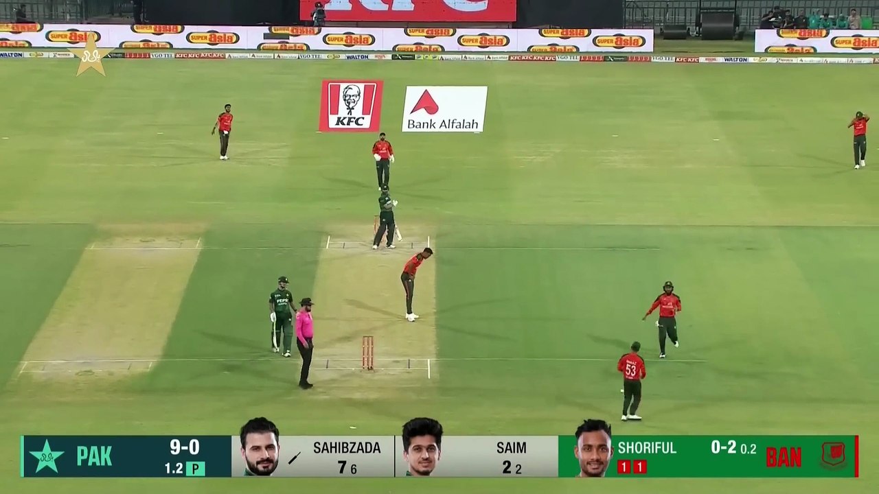 1st Innings Highlights _ Pakistan vs Bangladesh _ 2nd T20I, 2025