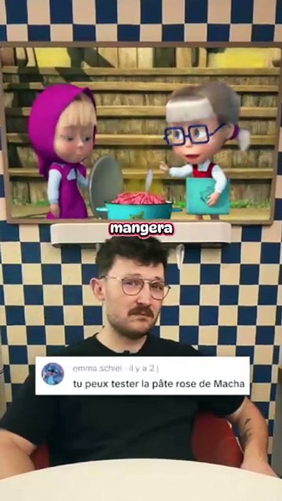 Spaghetti Rose de Masha & Michka #spaghetti #mashaetmichka  #dessinanime #defi #foodchallenge