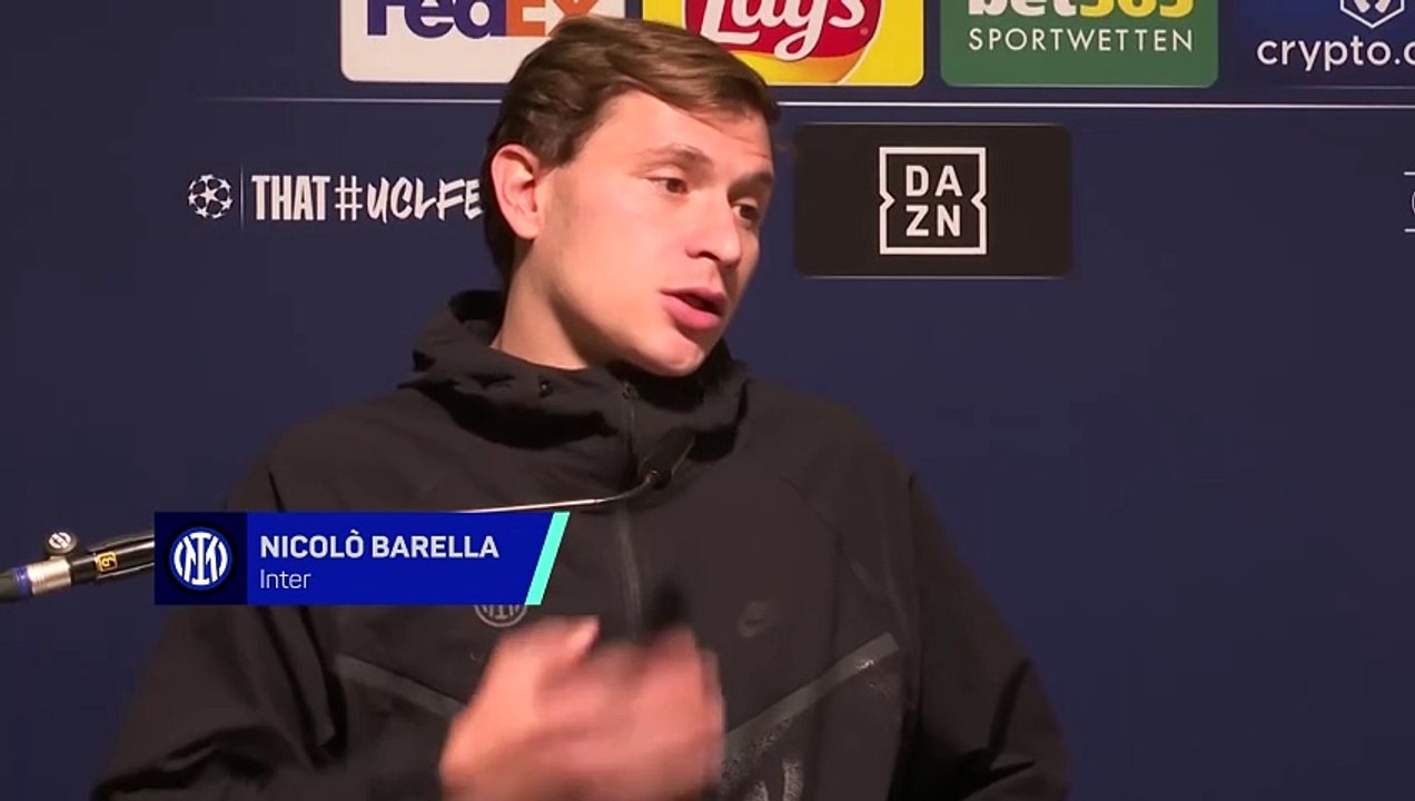 Barella : « Un match à sens unique » - Foot - Ligue des champions