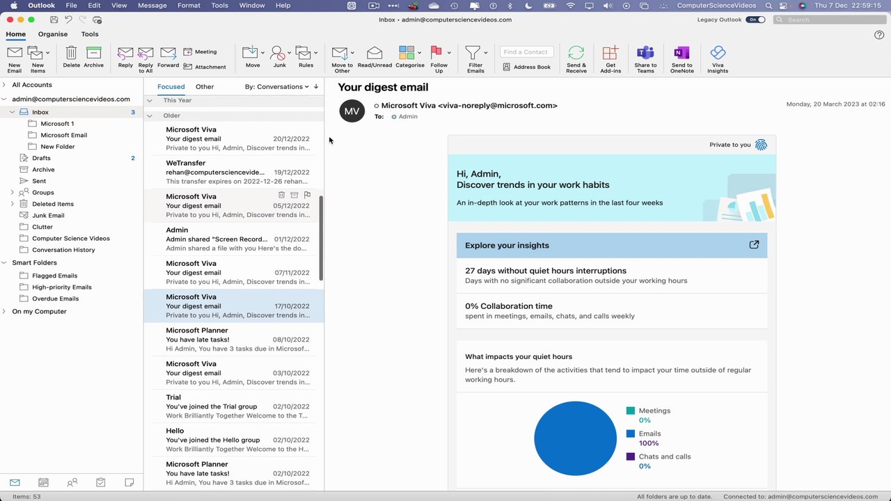 How to FILTER Your Unread Emails on Microsoft Outlook Using a Mac Computer - Basic Tutorial | New