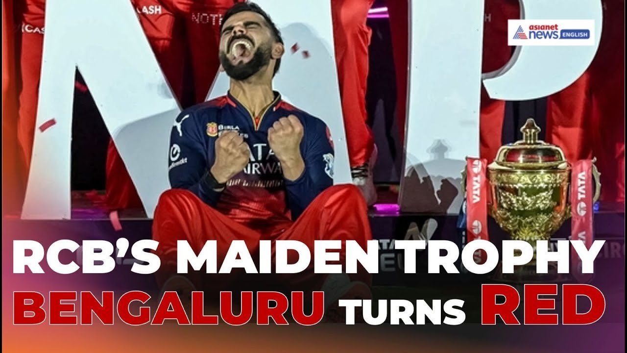 Bengaluru Turns Red: RCB's Historic IPL Victory Ignites Citywide Celebrations! 🏆