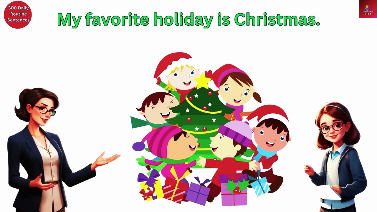 300 Daily Routine vocabulary with sentence - Daily Sentences - English Vocabulary - Kids vocabulary