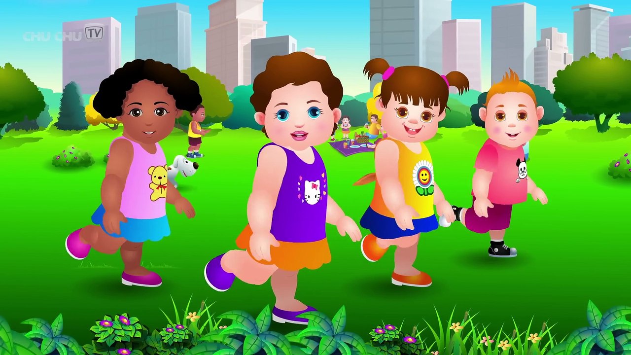 Head, Shoulders, Knees & Toes - Exercise Song For Kids