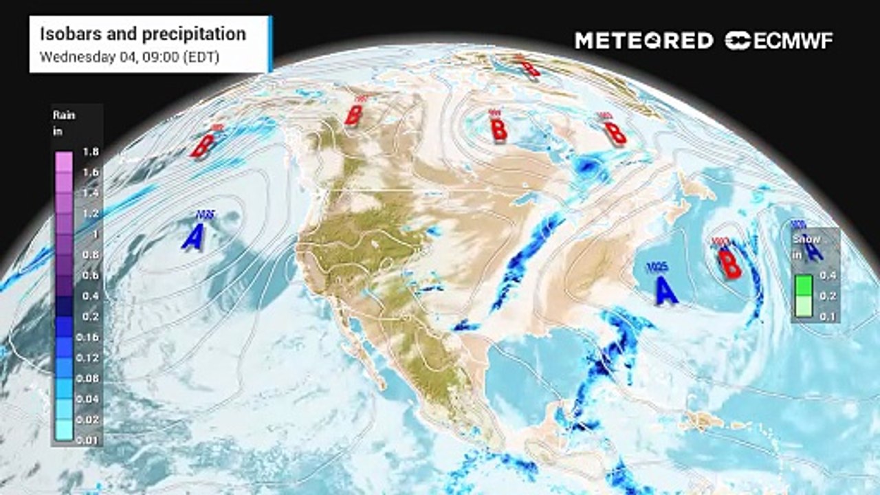 From Coast to Coast: Storms, Soaking Rain