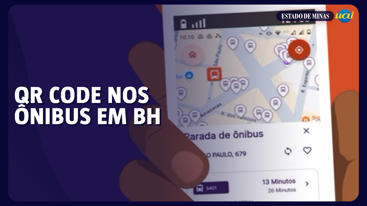 Saiba como usar QR Code para embarcar no ônibus de BH