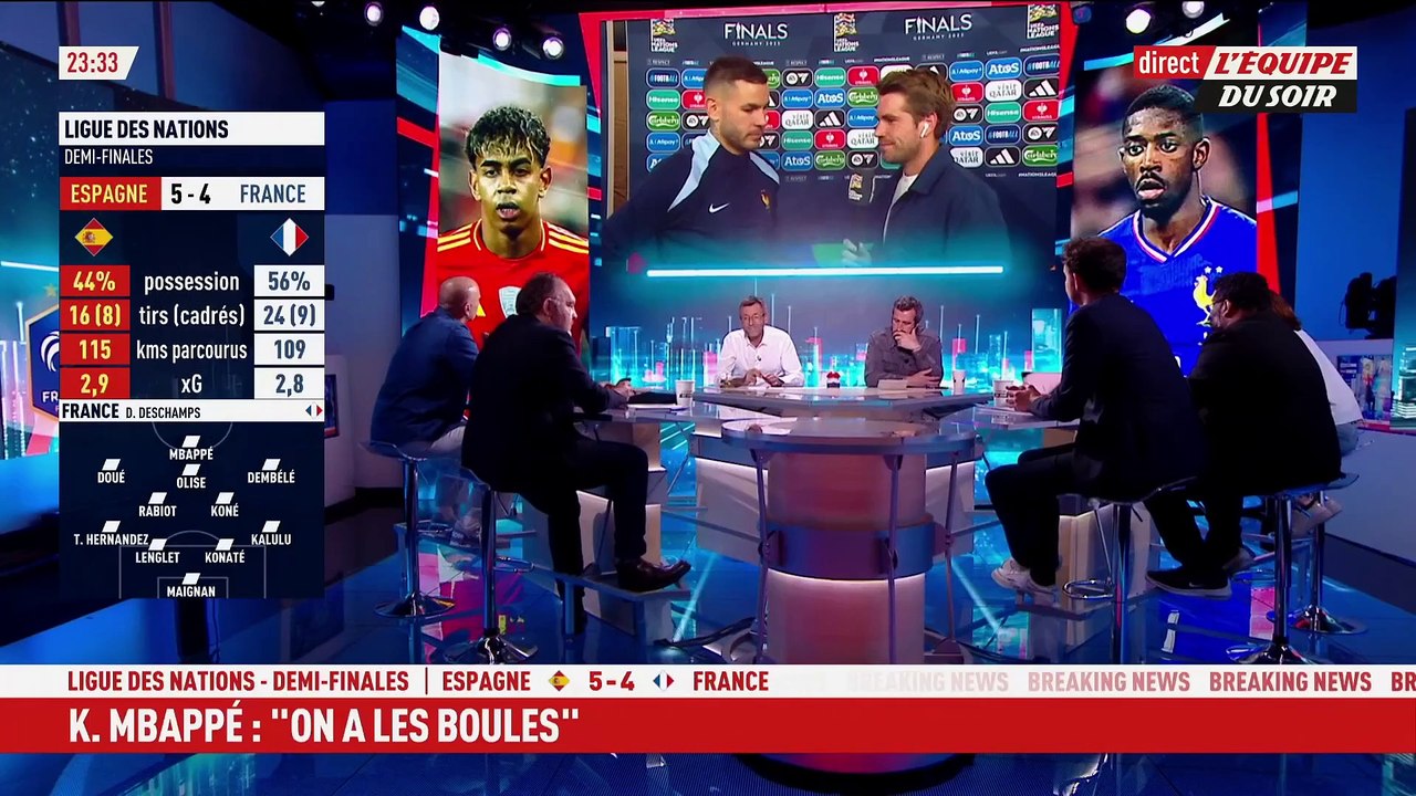 Lucas Hernandez : « On peut ĂȘtre fiers de notre rĂ©action » - Foot - Ligue des nations - Ligue des nations