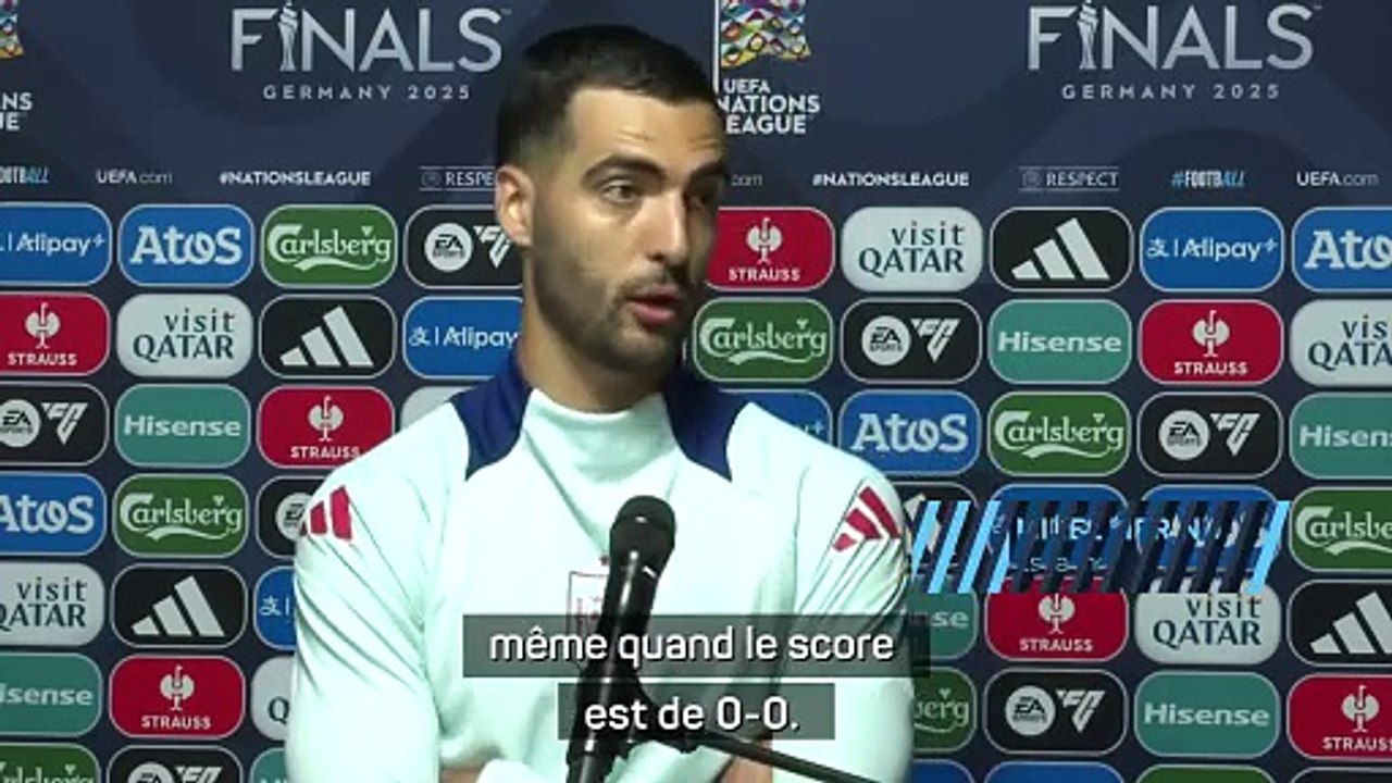 Merino : « Travailler pour que ça ne se reproduise pas en finale » - Foot - Ligue des nations - Ligue des nations