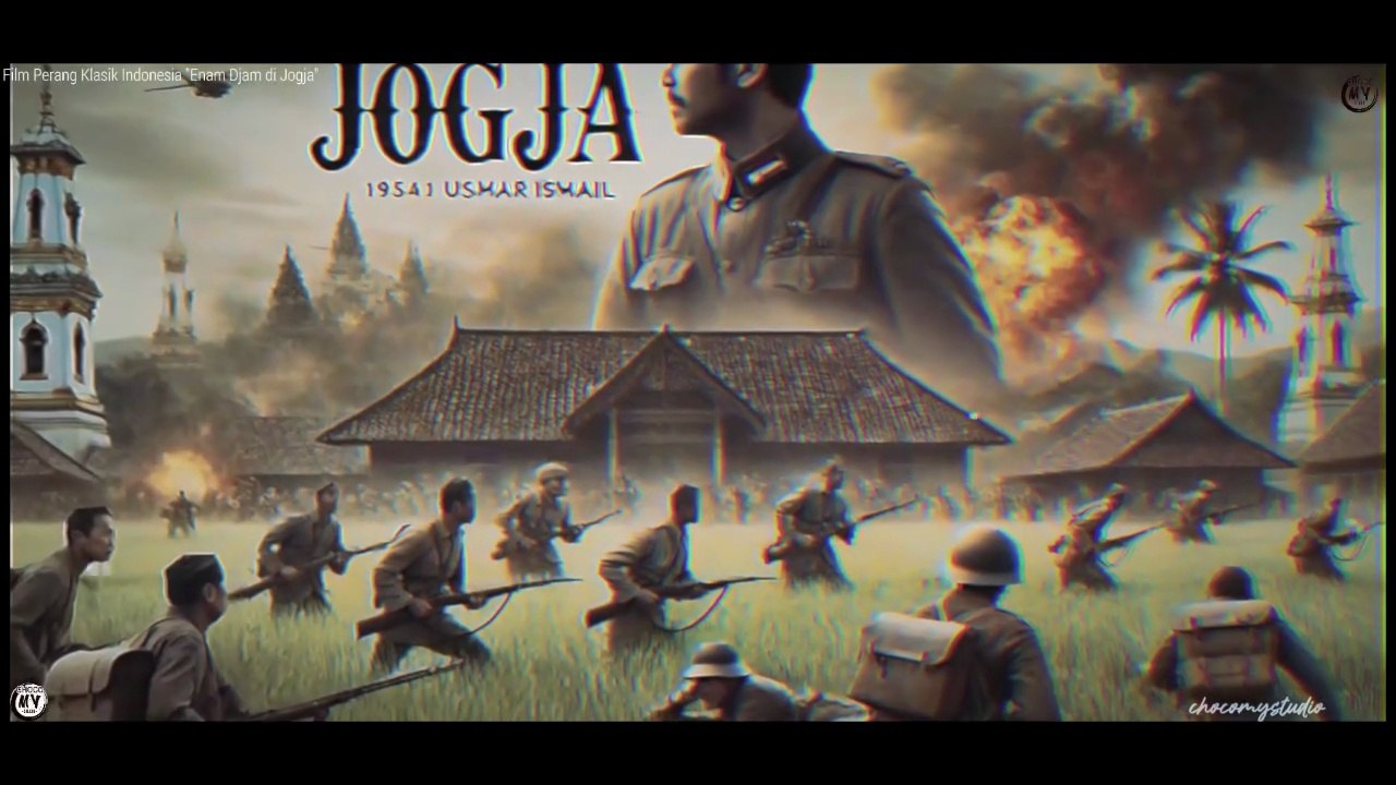 Enam Djam di Jogja (1951) Full Movie | Film Klasik Perjuangan | ReColor