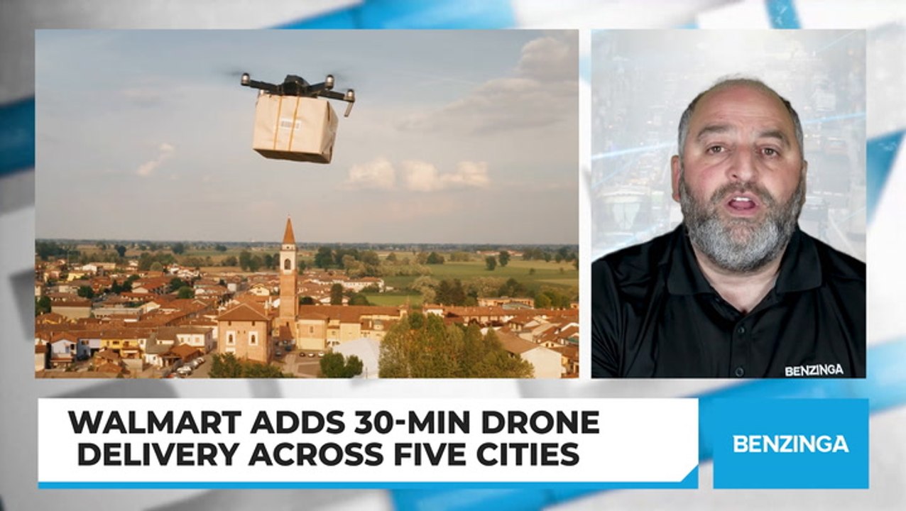 Walmart Adds 30-Min Drone Delivery Across Five Cities