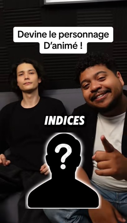Devine le personnage d’animé !
