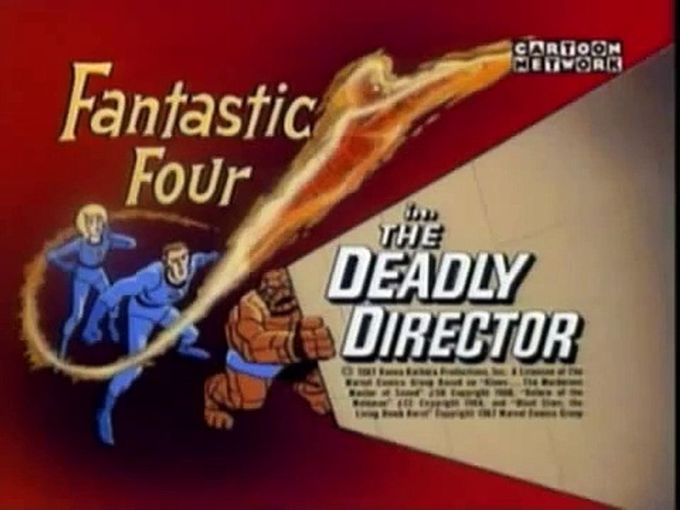 Fantasitc Four 20   The Deadly Director, animation, ファンタスティック・フォー アニメーション