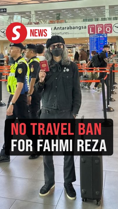 No travel ban for Fahmi Reza, confirms IGP