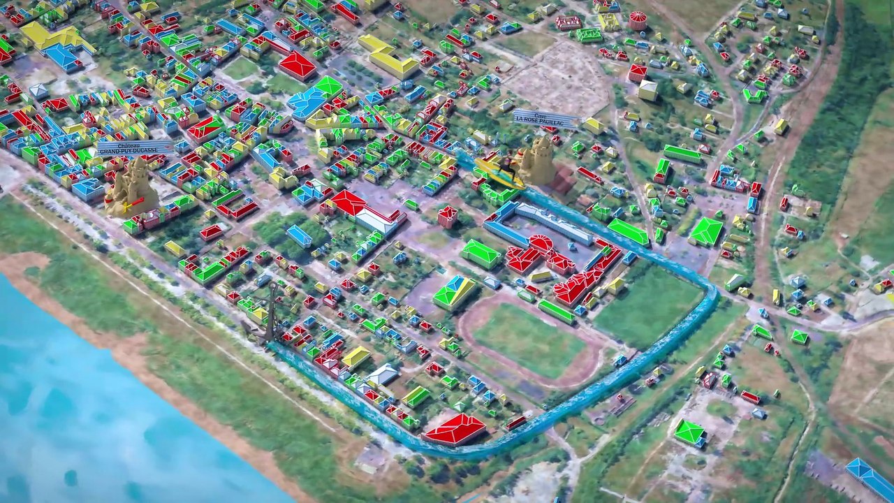 Parcours du 39eme Marathon des Châteaux du Medoc 2025