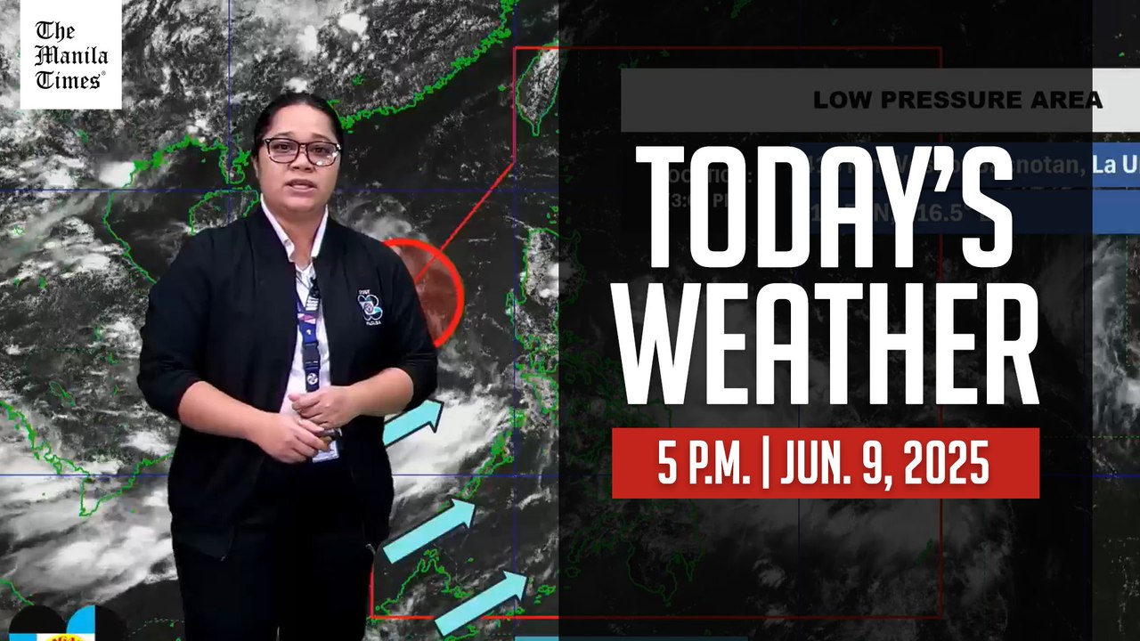 Today's Weather, 5 P.M. | June 9, 2025